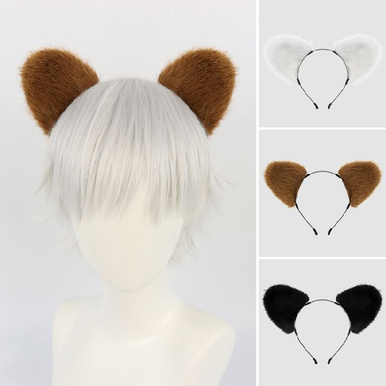 Fashionable Bear Ear Headband Soft Headwear Headpiece Hair Accessory for Women Girls Adds Fun to Any Hairstyle
