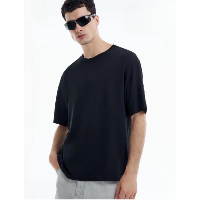 

Летние футболки с круглым вырезом, модные, повседневные, из чистого хлопка, однотонные, с коротким рукавом, мужские 3XL