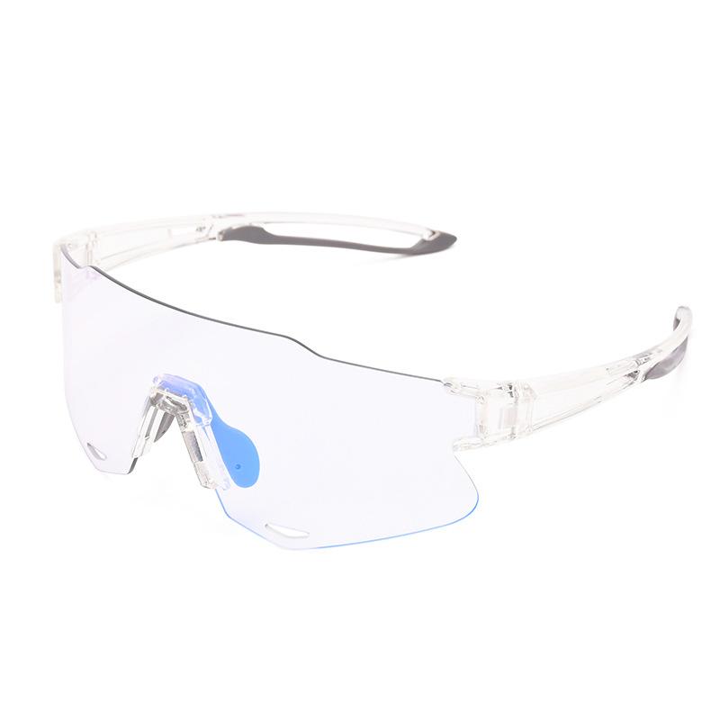 Cross Border Spot Cycling Glasses Color Changing TR90 Goggles PC Korean Version Popular
