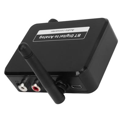 Digital To Analog Audio Converter Bluetooth 5.1 RCA Digital To Analog Receiver Converter for PS3