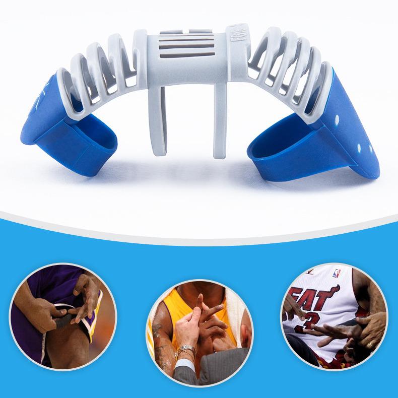 Durchstichfester Fingerling: Sportmanschette Schiene Bandage für Anti-Verstauchungs-Fingerschutz