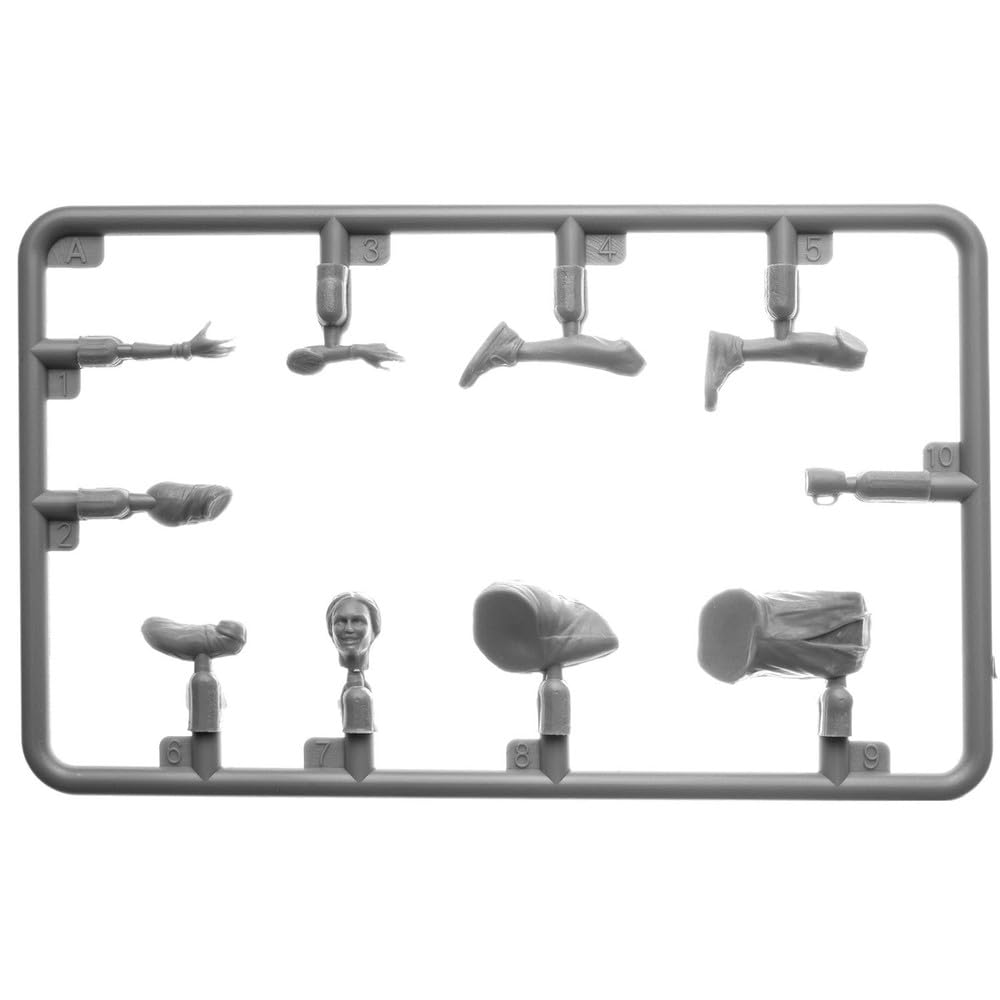 Miniart Scale Modern Cafe People Figure Set 2 Plastic Model MA38090 1/35