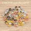 120pcs Mini Crown Loose Spacers Bead Pendant DIY Jewelry Accessories Making Gift