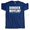 New fashion t-shirt cotton tees Man crew neck t shirt Dunder Mifflin brand top tees unisex teeshirt cotton tshirt for boys