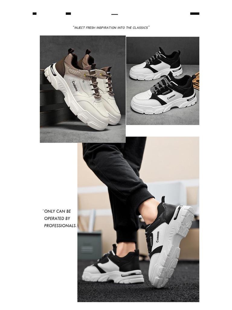 Men's Trendy Autumn Breathable Thick-Soled Martin Boots & Casual Sports Shoes