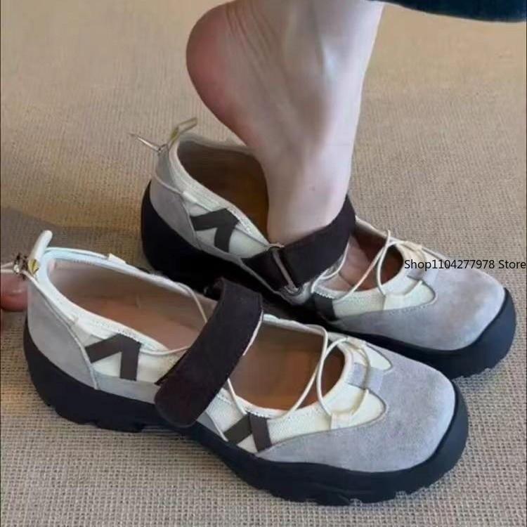 Fashion High Quality Women's Flat Shoes Round Toe Shallow Shoes Casual Breathable Slip-on Flat Outdoor 2025 Ladies Mary Jane Shoes