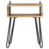 Nightstand Solid Mango Wood 40*34*47 Cm