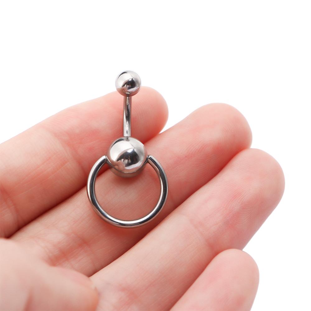 Surgical Steel Earrings Ball Accessories Jewelry Belly Button Rings Body Piercing Navel Piercing