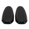 2Pcs Mirror Base Cover Aluminum Alloy Water Resistant Windshield Mirror Hole Cover for S1000RR 2019 to 2023 Black