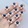 20 Pcs Cute Mini Halloween Bat Pumpkin Flat Back Resin Cabochons Scrapbooking DIY Jewelry Hairpin Craft Decoration Accessorie