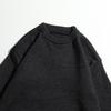 Pánský ležérní svetr s kulatým výstřihem v americkém retro stylu - Podzim/Zima Korejský pletený hoodie