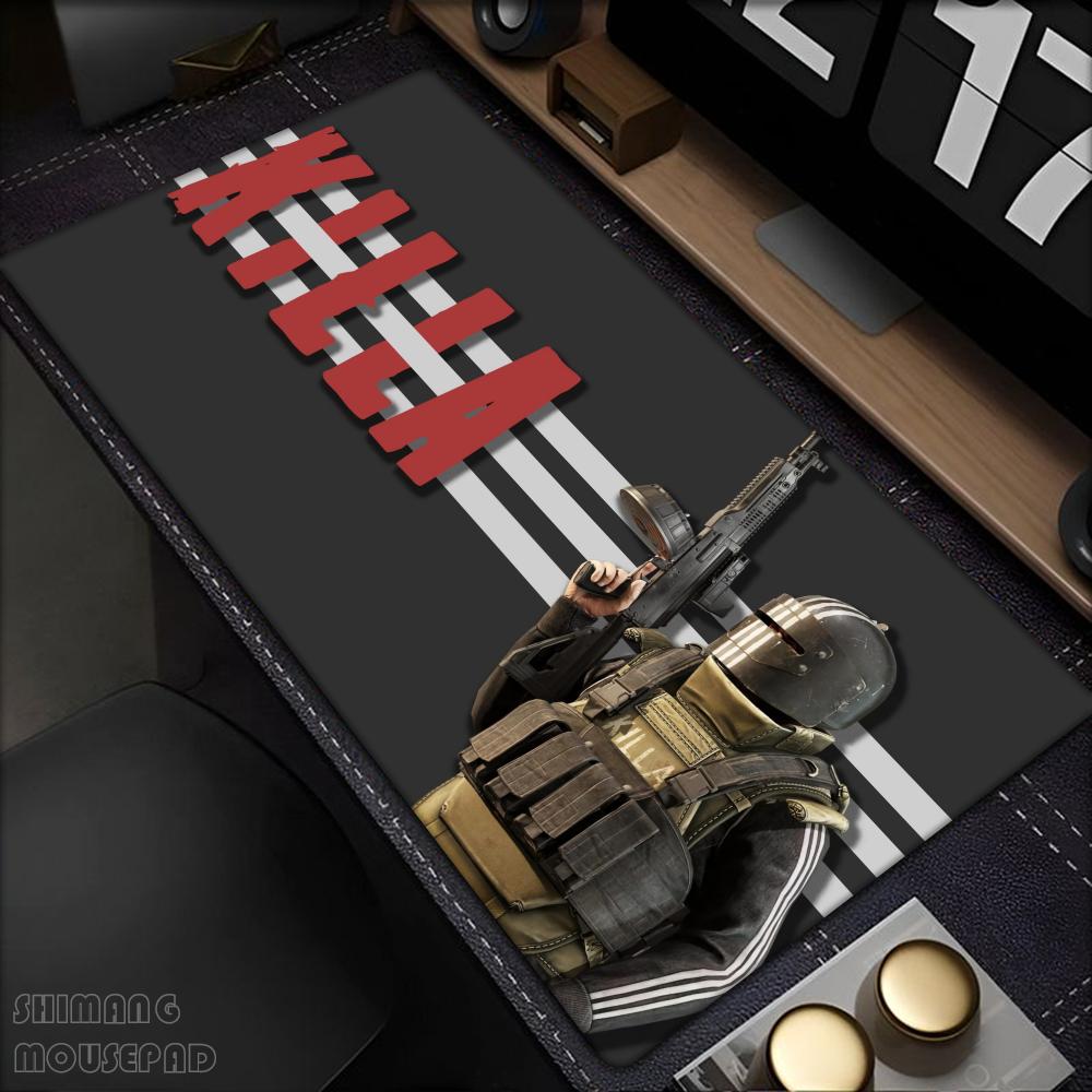 Escape From Tarkov Mauspads Gamer Schreibtischmatten Mauspads x Schreibtischzubehör XXL Gaming Anime Erweitertes Schreibtisch-PC-Großes Mauspad 800x400x2mm brown