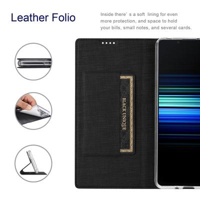 VILI DMX Series For Sony Xperia 1 VI Case with Card Holder Leather Phone Cover