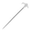 25cm Steel Windproof Luminous Ground Stakes for Tents and Camping