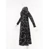 Specchio Long Sleeve Dress Boat Neck 452 544