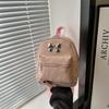 Schoolbag Bow Backpack Women's Niche Design Fashion Korean Edition School Bag 1011 Autumn and Winter Lightweight Small Travel Backpack