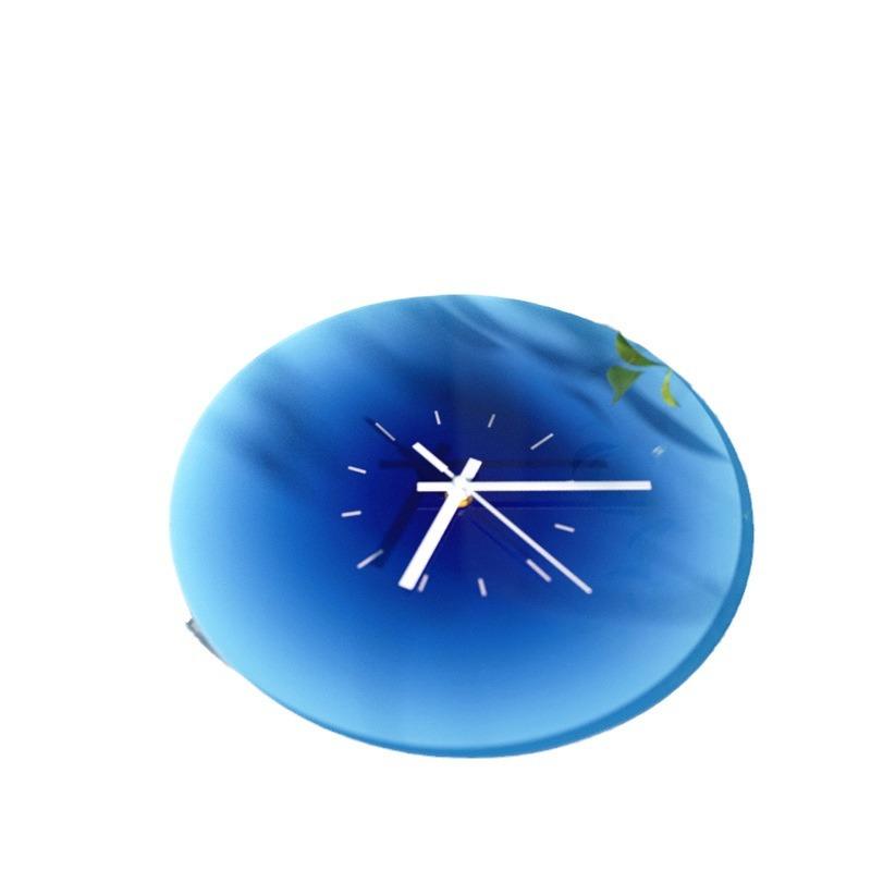 Clocks Living Room Wall Clock Simple Glass Clock Home Creative Clock Fashion Decorative Clock 12 Inches 30CM