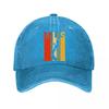 Berretto da baseball grafico vintage Miles Berretto da baseball lavato