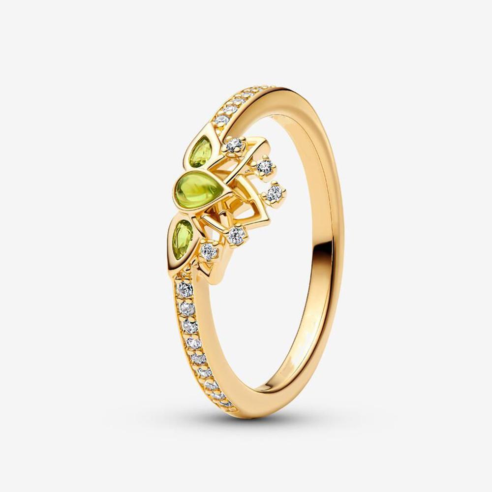 2025 Zircon Inlaid Princess Ring Series Women's Party Jewelry 925 Silver Ring