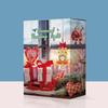 Christmas Lantern Light LED DIY Diamond Mosaic Xmas Tree Hanging Pendant Ornament Festival Atmosphere Lamp Decor