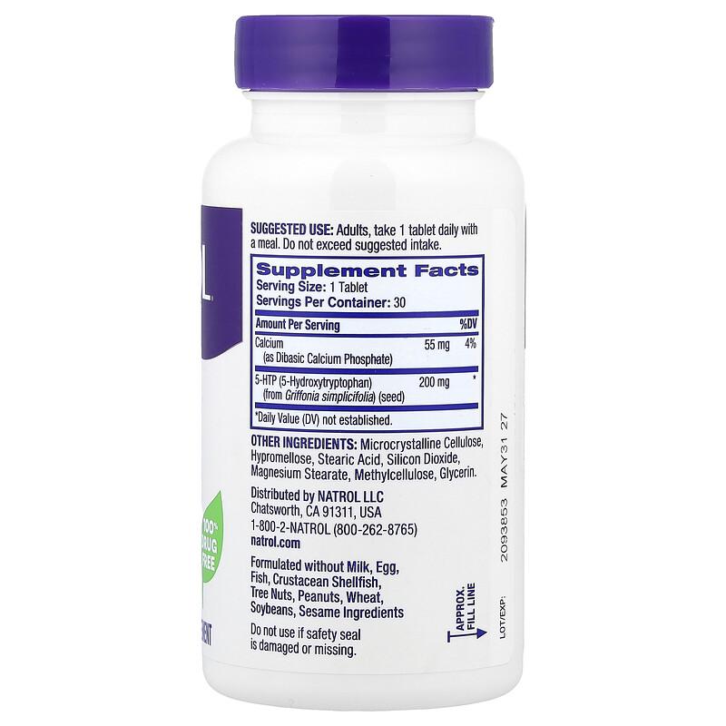5-HTP, Time Release, 30 Tablets