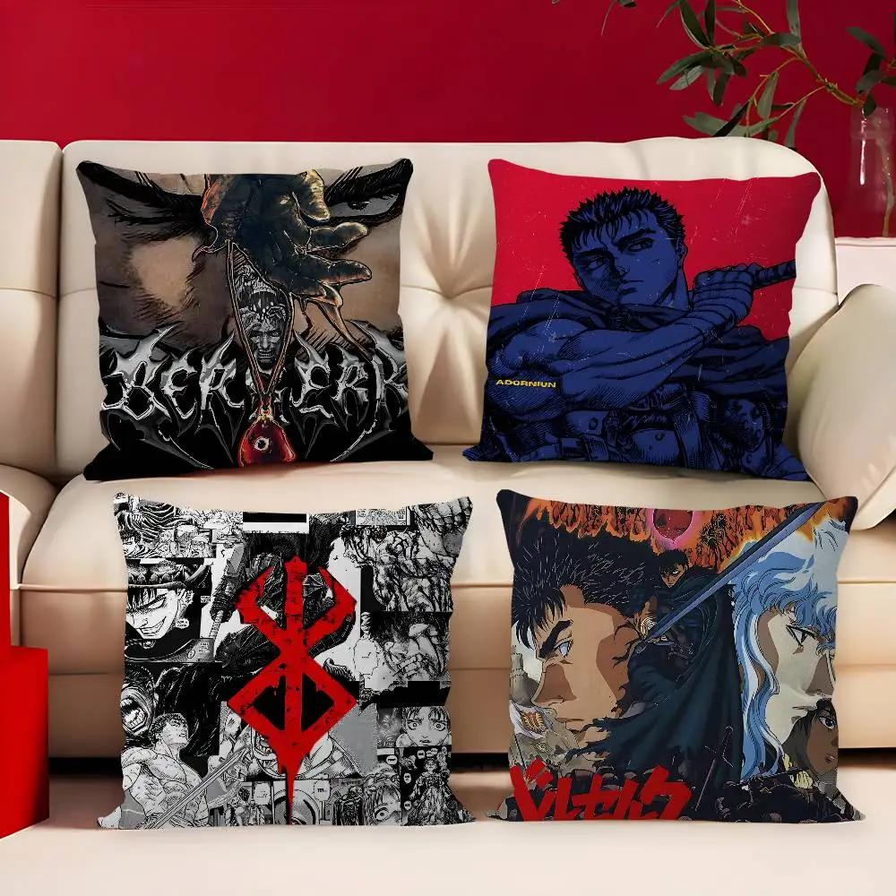 BerserkS Cushion Cover Pillowcase Upholstery Sofa Throw Pillow Home Decor Pillowcas