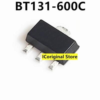 10pcs New and Original The Bidirectional Thyristor BT131 The Patch SOT89 BT131-600C BT131-600 1A 600V