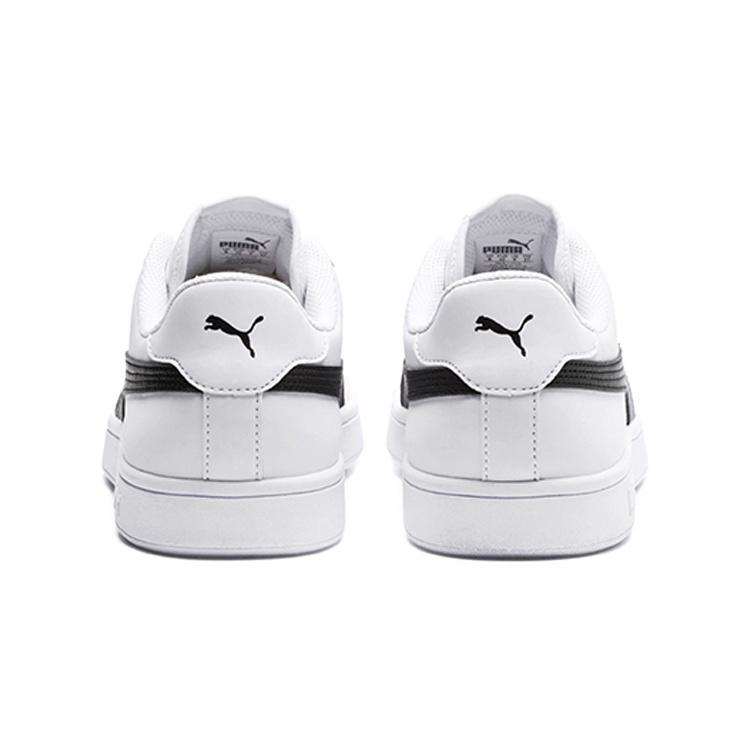 Puma Smash V2 Buck Casual Board Shoes Black/White Men's 365160-07