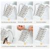 1Pair Stretchable Elastic Shoelaces for Kids Adults Sneakers Running Shoes No Tie Laces Sports Casual Comfortable Shoe Strings