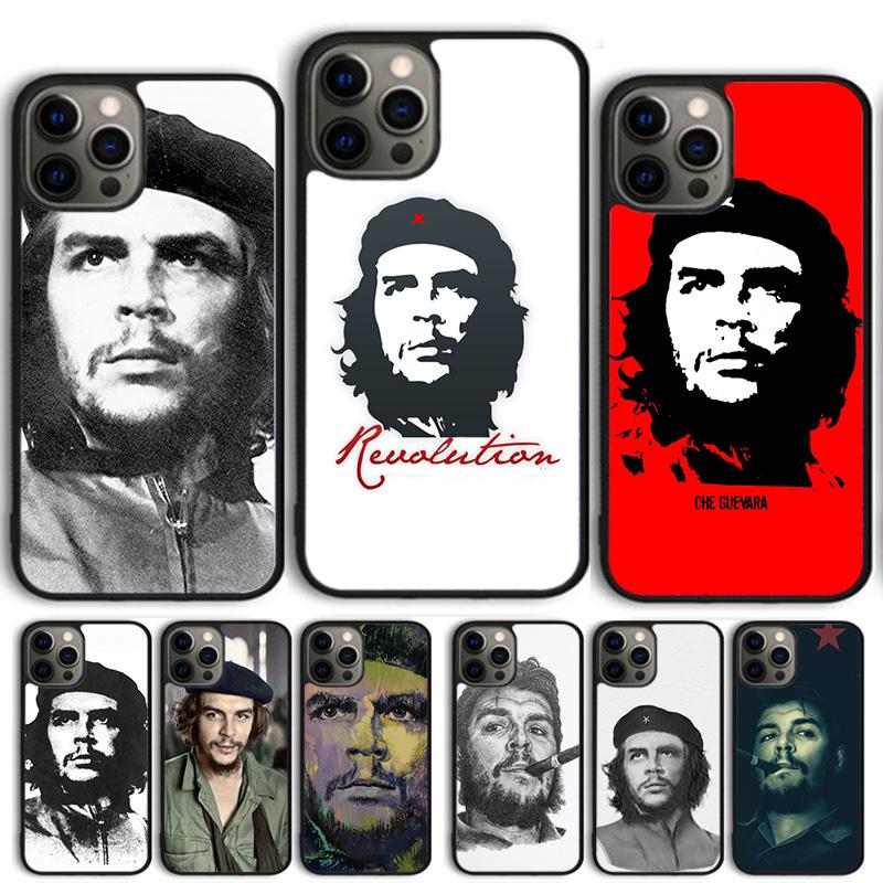 Che guevara Rauchend Zigarre Muschel für iPhone 17 Air 15 16 14 13 12 Pro Max 11 Pro Max Plus Handyhülle Abdeckung