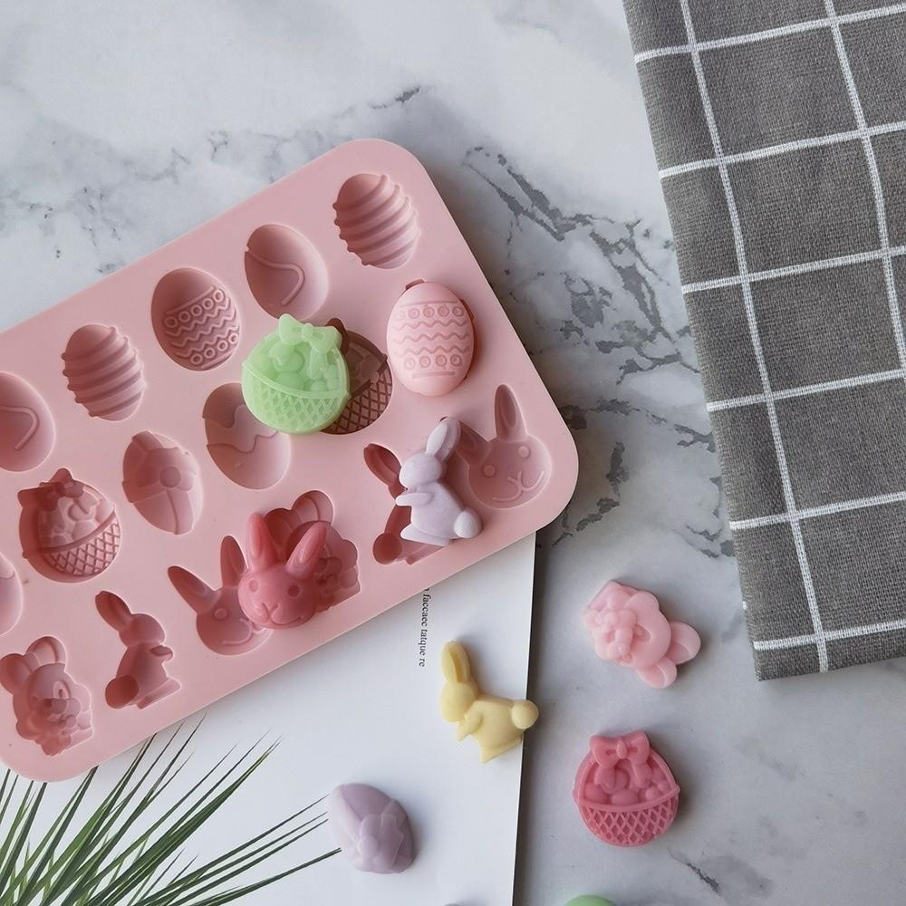 Multifunctional Easter Silicone Mold Non-stick Cake Decor Mold  Holiday Decoration