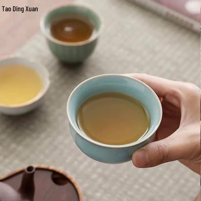 Taodingxuan Five Great Kilns Master Tea Cup Set