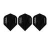 Harrows Silika Black Edition No6 Dart Flights (Pack of 3)