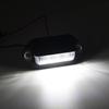 1/2/3pcs 12V 6LEDs Car Truck License Plate Light Truck RV Trailer Waterproof Tail Light Side Lamp Car License Plate Bulb License Plate Lights 2