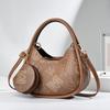 New High-end Small Bag, Women's Underarm Bag, Textured Shoulder Handbag.