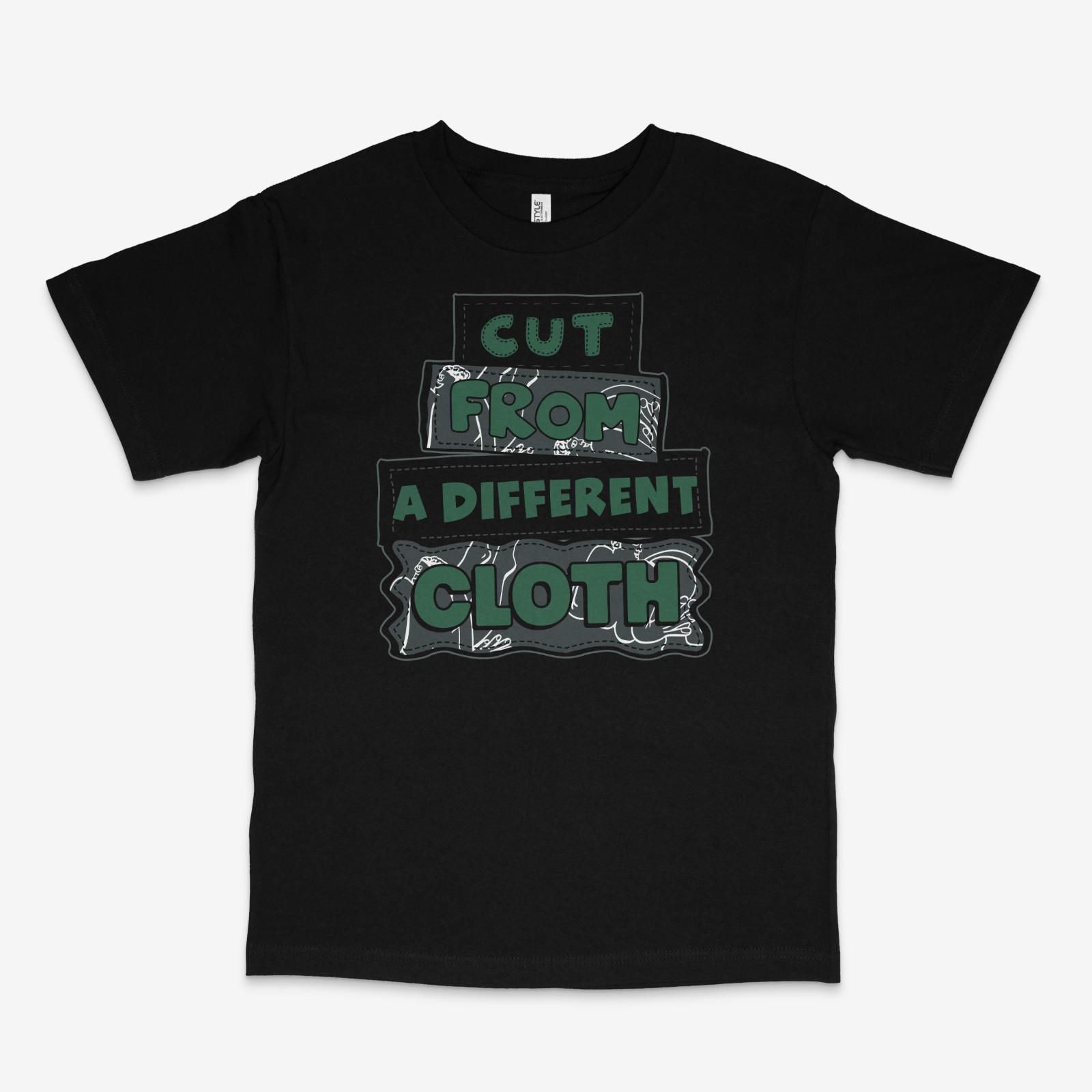 Cut From a Different Cloth Black Tee S