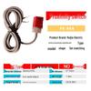 Square Red Three-Wire DC PNP NO Photoelectric Proximity Sensor PS-05N