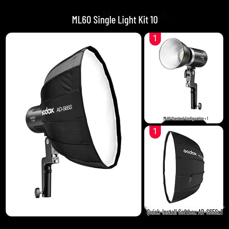 Godox ML60 LED Video Light Kit