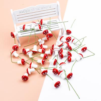 20 SZTUK Sztuczna Roślina Pianka Fałszywy Grzyb Dekoracja Domu Sypialni Ślub DIY Broszka Pudełko na Prezent Scrapbooking Wieniec Świąteczny
