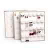 Sturdy Leather Jewelry Display Stand Featuring Weighted Bottom For Tipping Prevention And Effortless Jewelry Arrangement