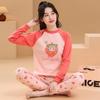 Children's Pure Cotton Thermal Underwear Set - Boys and Girls Pajamas for Autumn