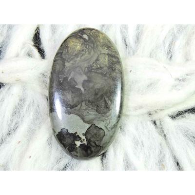 70Cts Natural Mountain Jasper Crytsal Oval Cabochon Loose Gemstone 30X47X6MM SK-2930