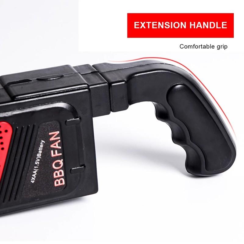 BARBEKÜ Elektrikli El Fan Hava Üfleyici Barbekü Yangın Körük Açık Kamp Piknik Izgara Pişirme Aracı Pil Olmadan