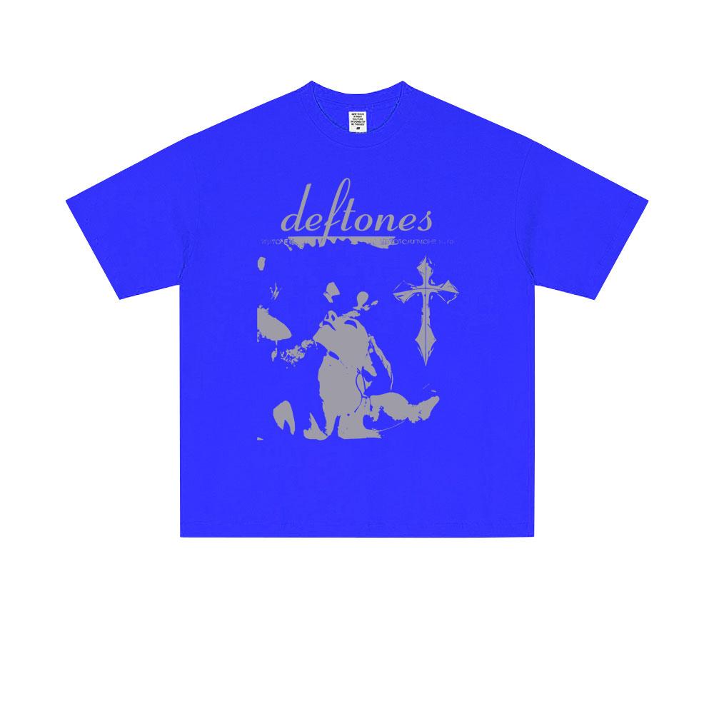Rock Band Deftones Saturday Night Wrist T Shirts Men Women Alternative Heavy Metal Streetwear Man Fashion Oversized T-shirt Tops