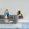 Acrylic Resin Tabletop Ornament Unique Collectible Sculpture Vintage Figurine Gift for Home Holiday