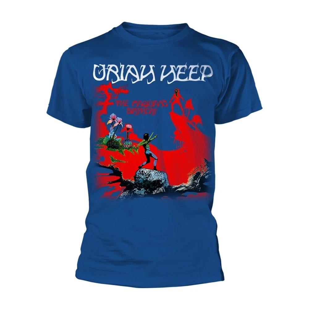 Uriah Heep  The Magician s Birthday  Blue T shirt - NEW 3XL