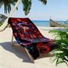 Stranger Supernatural Things Print Beach Towel, Large Soft Quick Dry Towel for Beach Camping Swimming
