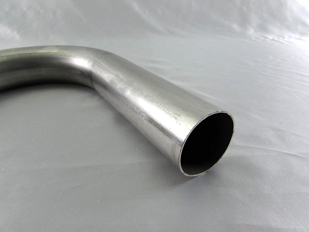 BRIGHTZ Stainless Steel Bent 4 Pieces 48mm 48 150° Pipe, 1.2mm Thick, [CUR-PIPE-014-4PC] Diameter, 48, 150°