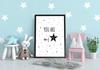 Picture poster In a frame 33x43 cm Star PD012
