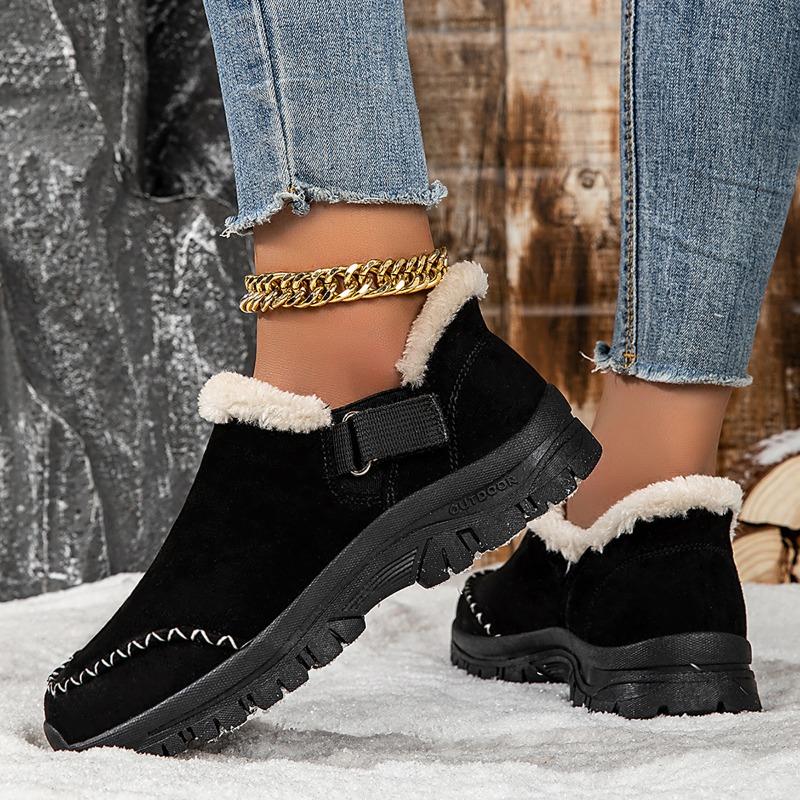 YRZL 2025 New Snow Boots Women Winter Thermal Waterproof Anti Slip Arctic Warm Comfort Outdoor Hiking Boots for Women Big Size